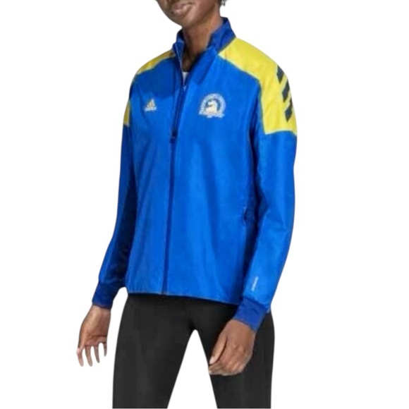 NWT Adidas Boston Marathon 125th Anniversary Running Jacket Sz Women’s XL - Picture 16 of 16